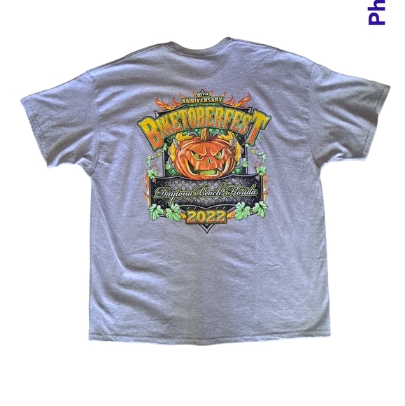 Biketoberfest 30th Anniversary Daytona Beach 2022 t shirt NWT - Picture 4 of 6